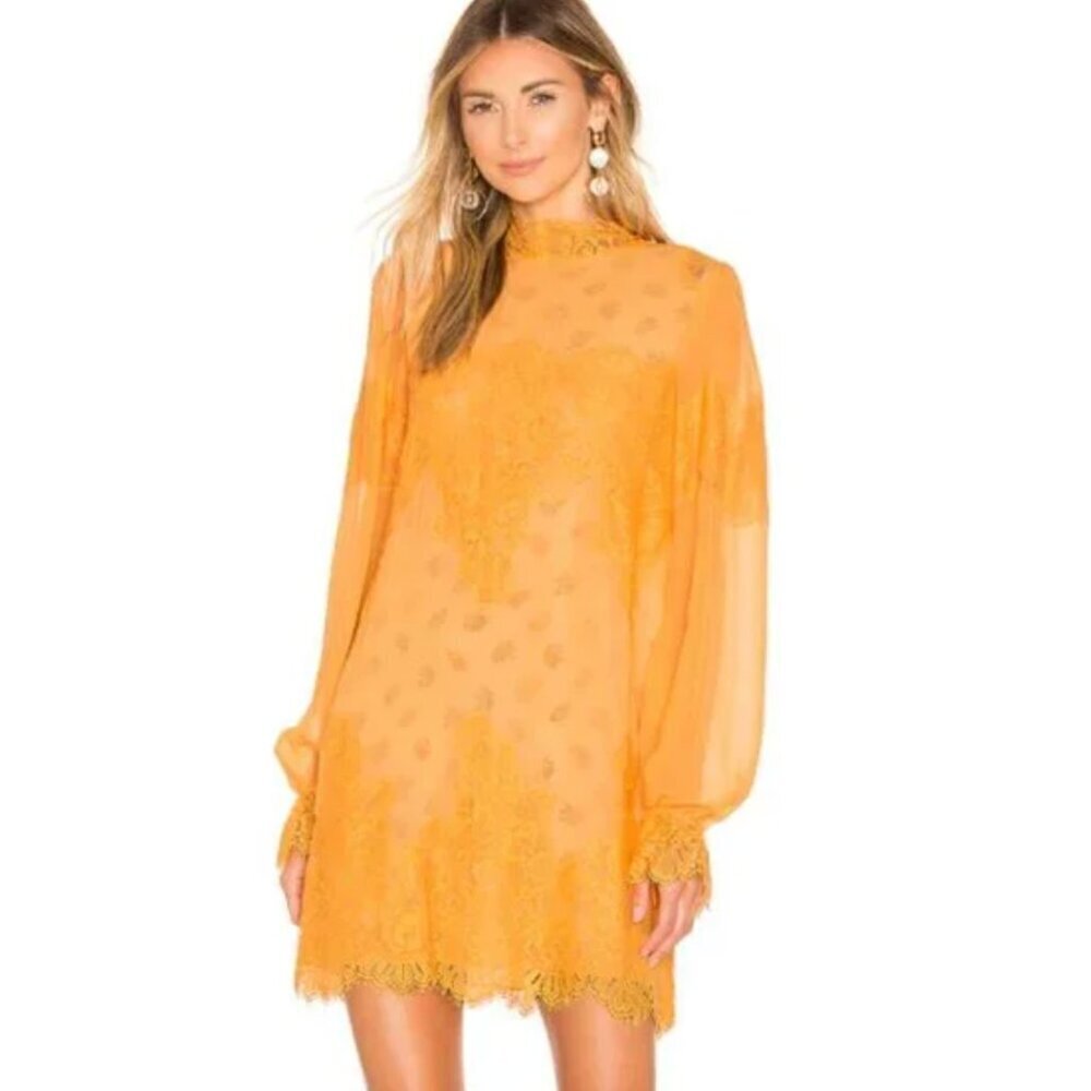 We Are HAH Queen 4 A Day Dress in Mango - Picture 2 of 14